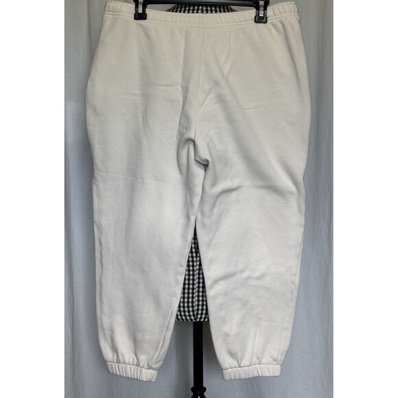 Universal Thread Women's  Cream Leisure Joggers Sweatpants Size Large Drawstring - Picture 2 of 6